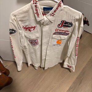 Wyoming Rodeo Bull Rider Genuine Contestant Shirt